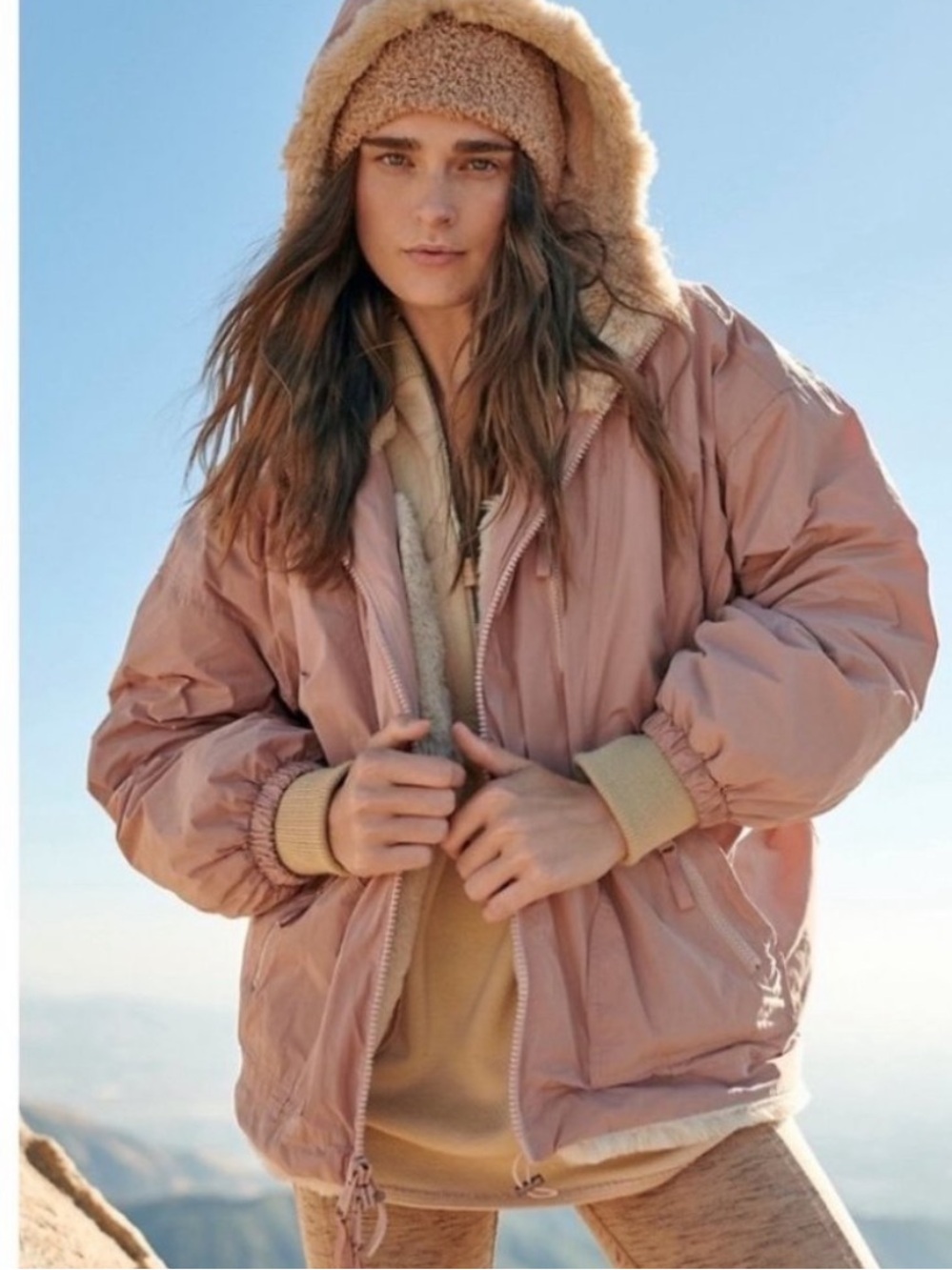 Free People Movement Break The Ice Coat Jacket Coat XS oversized